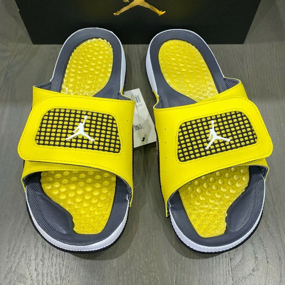 Nike Jordan Hydro IV Retro 4 Lightning Slide Mens